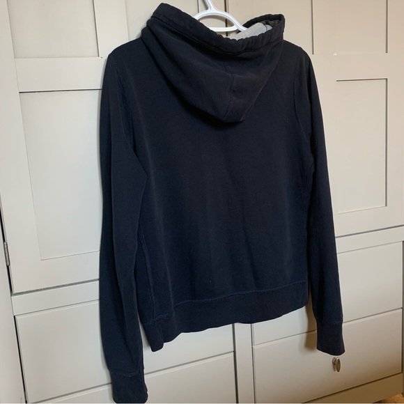 2000’s Abercrombie & Fitch Navy Blue Hoodie • Medium-Lightweight - Picture 3 of 4